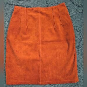 The Limited VINTAGE Suede skirt size 10